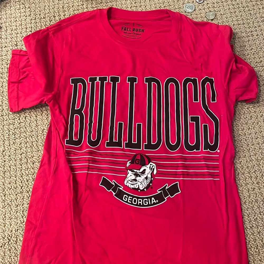 Fall Rush Georgia bulldogs t-shirt